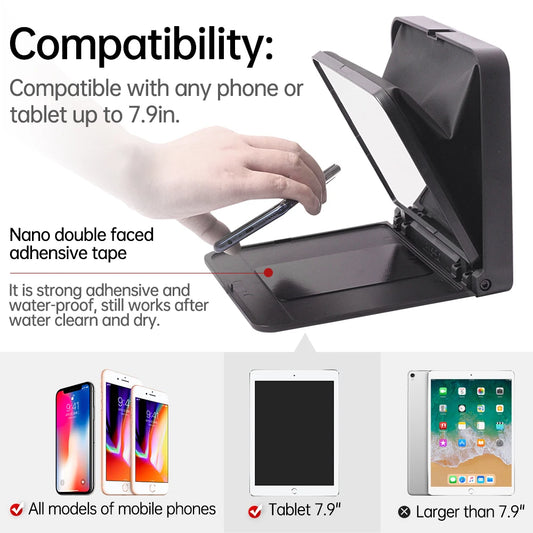 LENSGO TC7 Téléprompteur Professionnel - Accessoires de Photographie, Kit Studio Photo, Télécommande pour Caméra