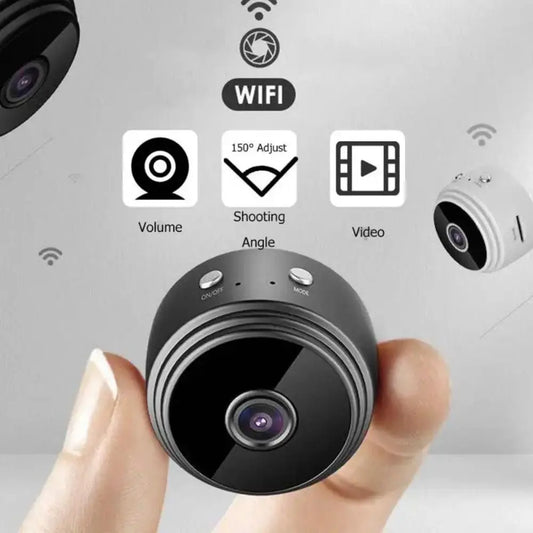Caméra Mini WiFi 1080P A9 - Vidéosurveillance sans Fil, Moniteur à Distance et Sécurité Intelligente pour la Maison