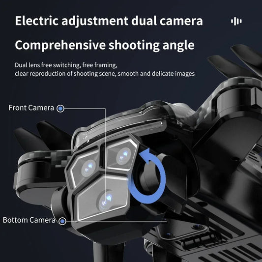 Drone XIAOMI MIjia S196GPS avec caméra HD 8K professionnelle, 5G, sans balais, évitement d'obstacles, photographie avec flux optique, pliable, jouet UAV