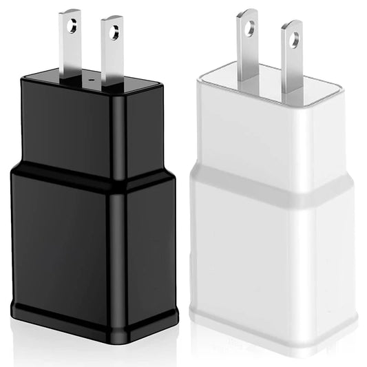 Chargeur USB de Voyage pour Samsung Galaxy S20, S9, S8, S7, S6, Note20, Note10, A73, A53 - Adaptateur Secteur EU/US 5V 2A