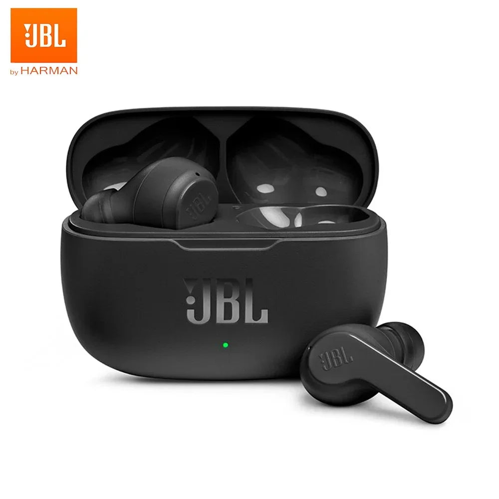 JBL WAVE 200TWS - Écouteurs Sans Fil Bluetooth 5.0 avec Microphone et Suppression Active du Bruit