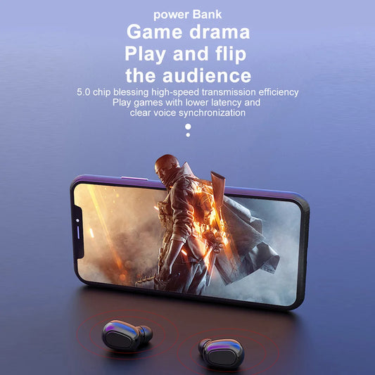 Écouteurs Sans Fil Bluetooth 5.0 L21 TWS – Casque Sport Stéréo Étanche