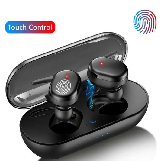 Casque sans fil Y30 Bluetooth 5.0 Écouteurs réduction de bruit Casque stéréo son Musique intra-auriculaire pour tous les smartphones