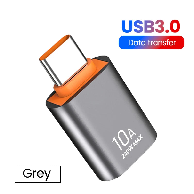 Adaptateur OTG USB 3.0 vers Type-C – Charge Rapide et Transmission de Données