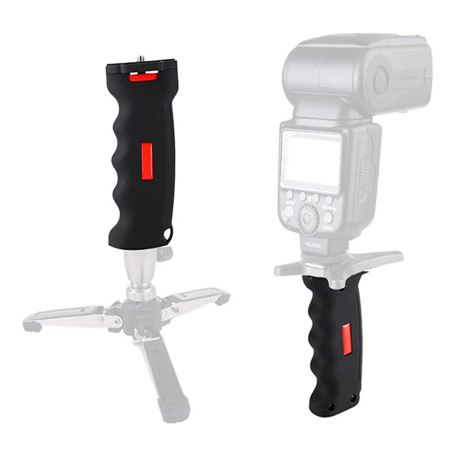 SUNNYLIFE Stabilisateur à Main avec Trépied et Support de Téléphone pour Caméra GoPro, DSLR, SLR, Caméra d'Action, Smartphone