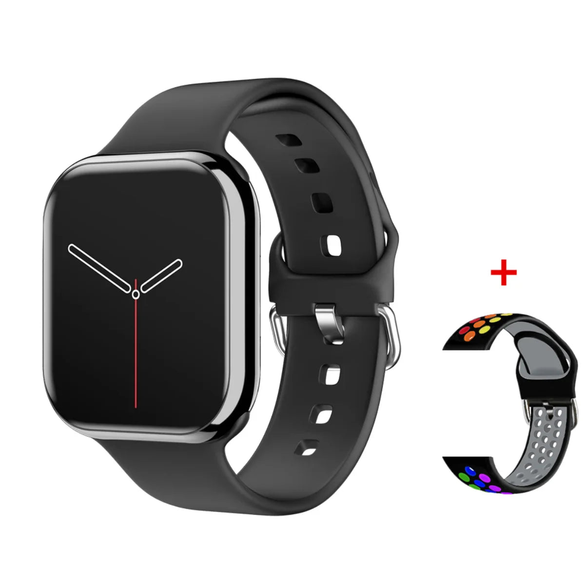 Montre Connectée Series 10 - GPS, Appels Bluetooth, Étanchéité, NFC, Suivi Santé et Sport - Compatible Android et iOS