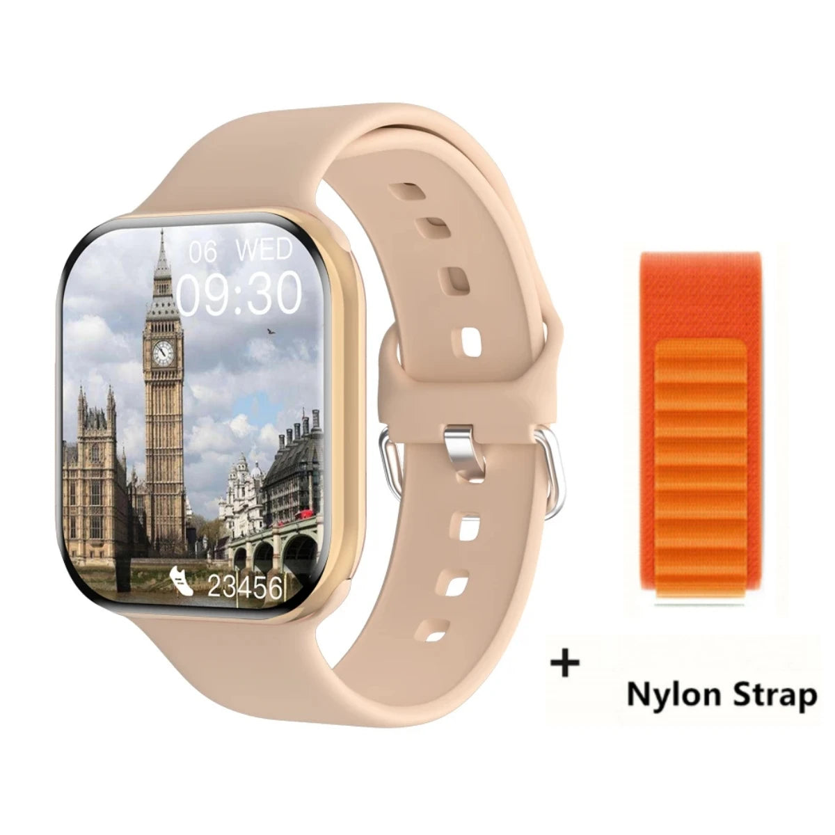 Montre Connectée Series 10 - GPS, Appels Bluetooth, Étanchéité, NFC, Suivi Santé et Sport - Compatible Android et iOS