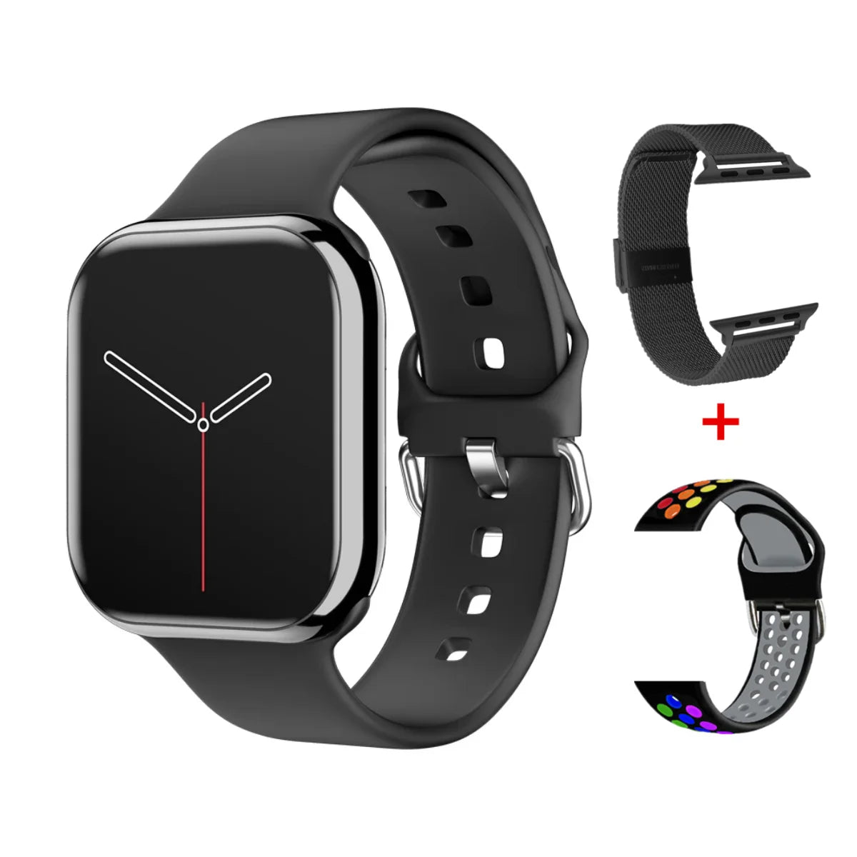 Montre Connectée Series 10 - GPS, Appels Bluetooth, Étanchéité, NFC, Suivi Santé et Sport - Compatible Android et iOS