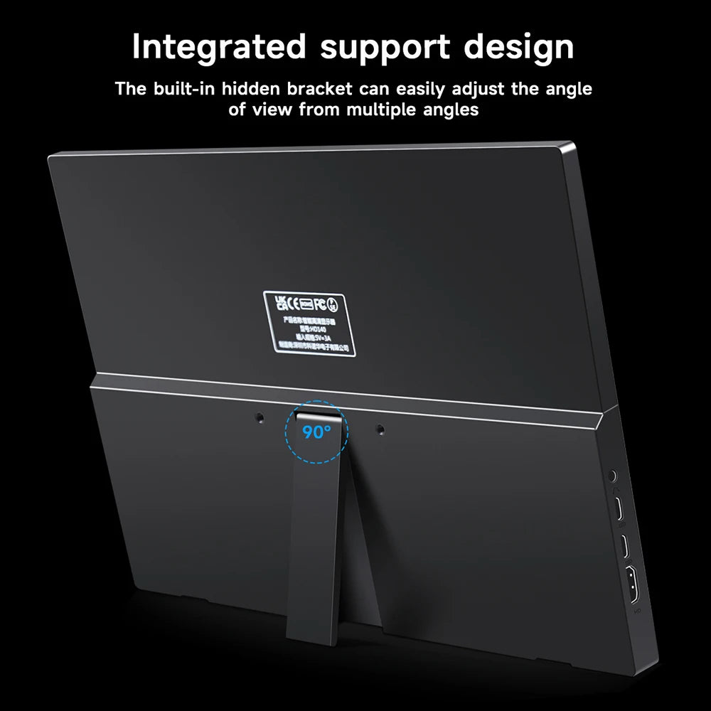 Moniteur Portable Tactile 14/15.6/16 Pouces HD LED - Écran pour Ordinateur Portable, Raspberry Pi, PS3/PS4, Xbox